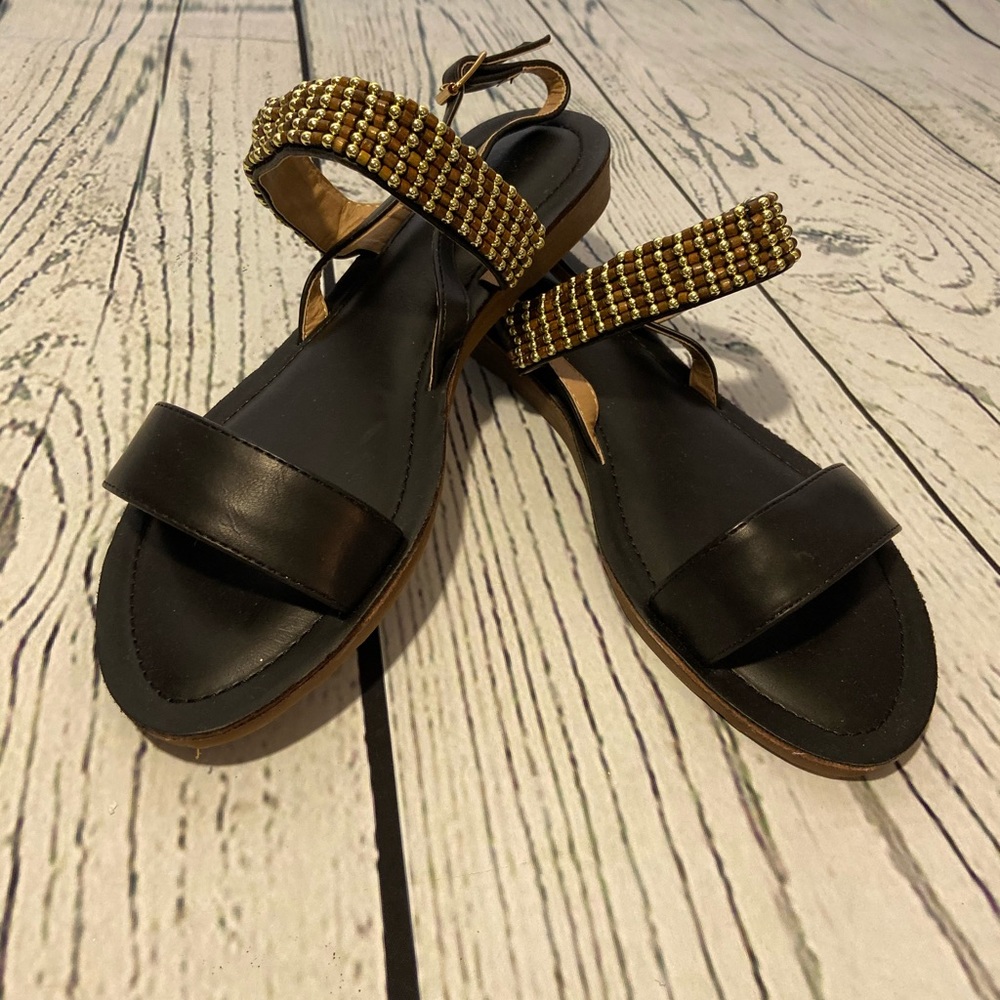 NEW GC Shoes Cover Girl Black Sandals